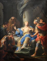 Lucretia Weeping Over Her Disgrace